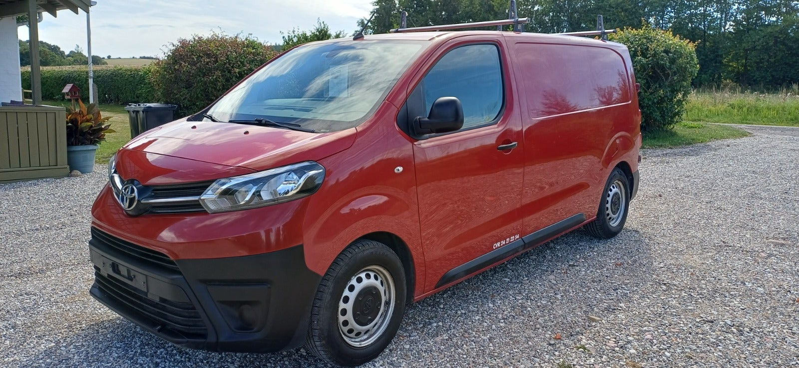 Gul Toyota ProAce fra 2020