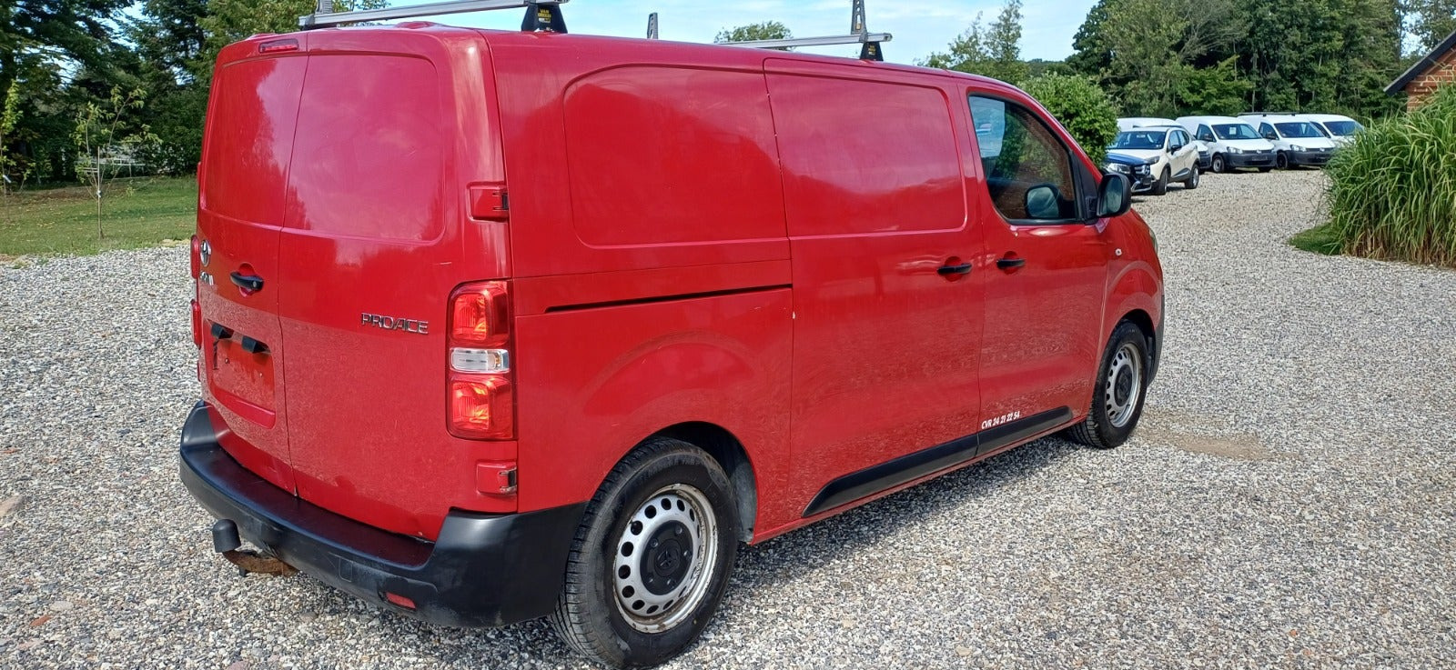 Gul Toyota ProAce fra 2020