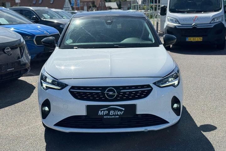 Hvid Opel Corsa-e fra 2021