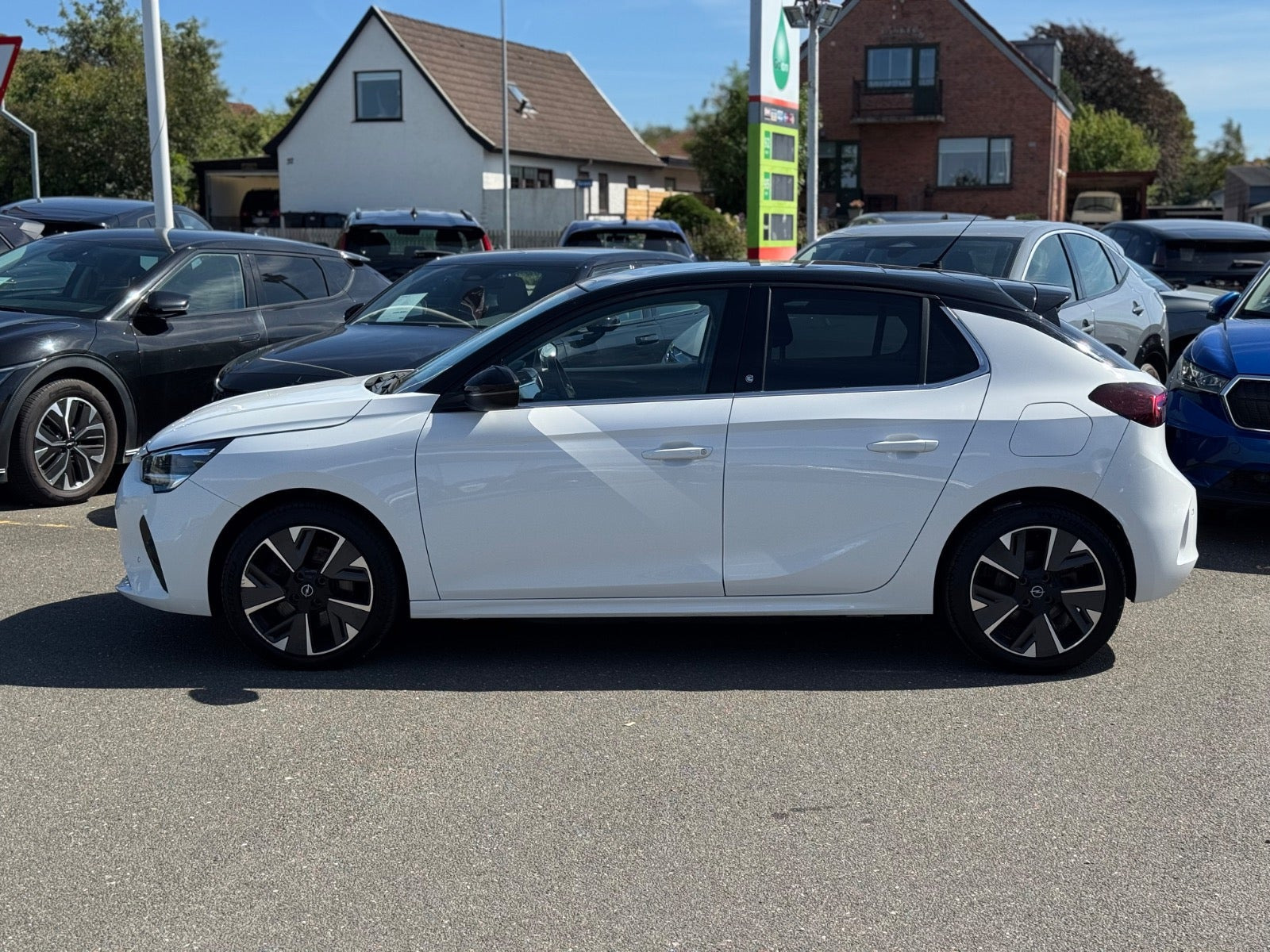 Hvid Opel Corsa-e fra 2021