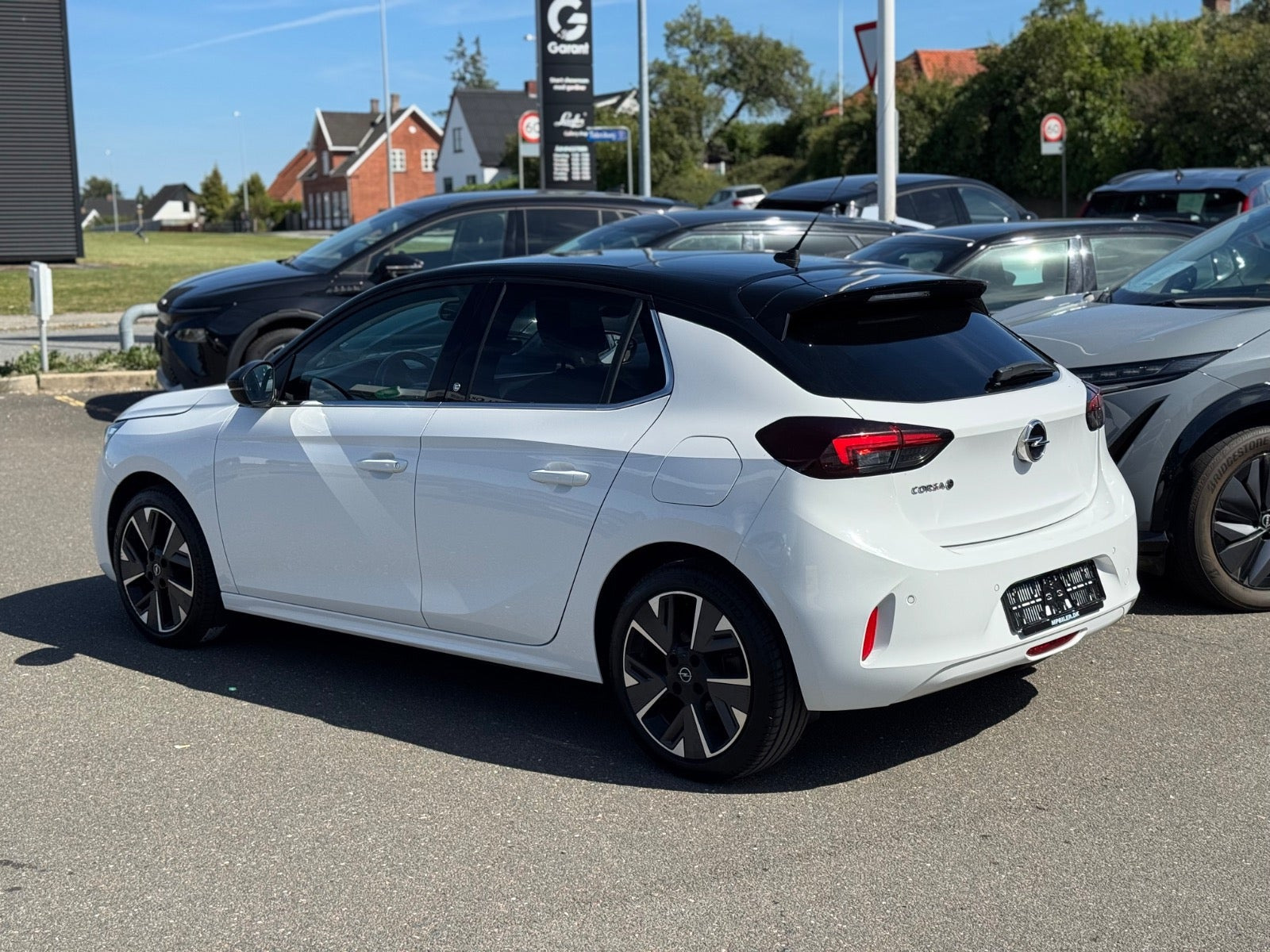 Hvid Opel Corsa-e fra 2021