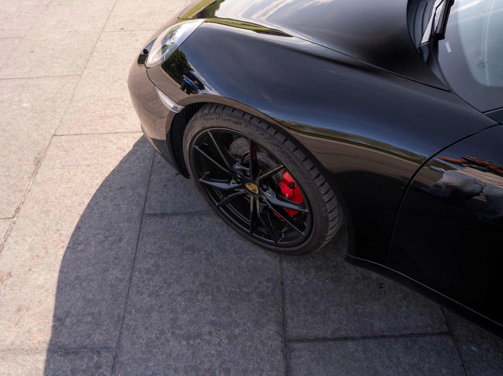 Sort Porsche 911 Carrera S fra 2017