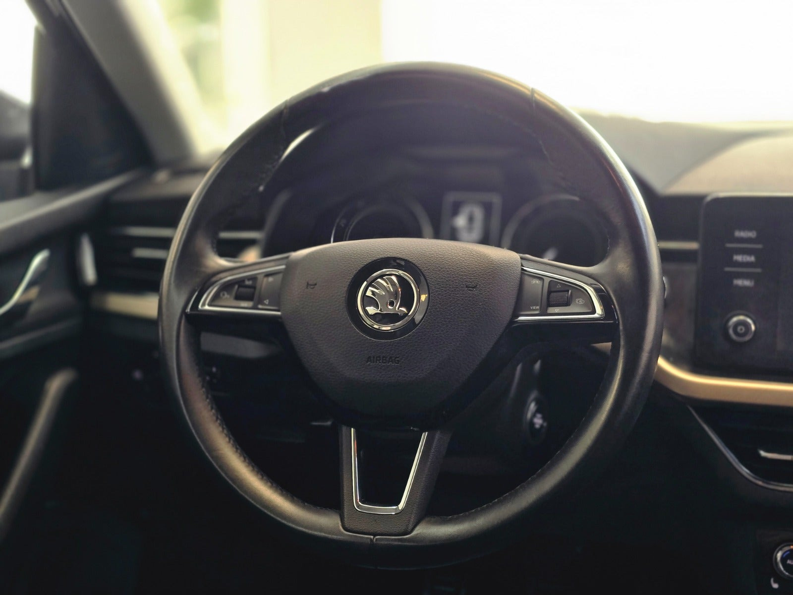 Sort Skoda Kamiq fra 2020