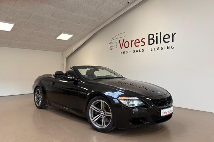 Sort BMW M6 fra 2008