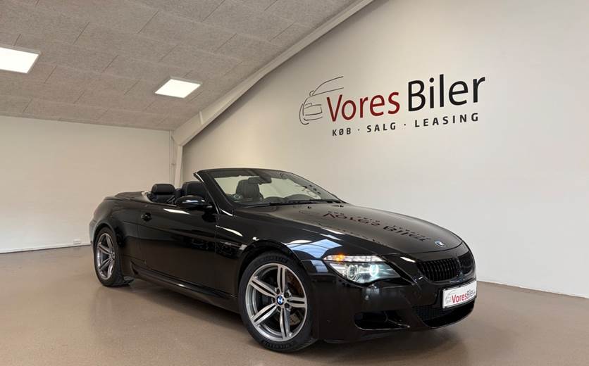 BMW M6 5,0 Cabriolet aut.