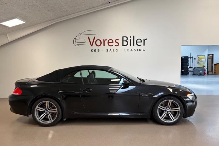 Sort BMW M6 fra 2008