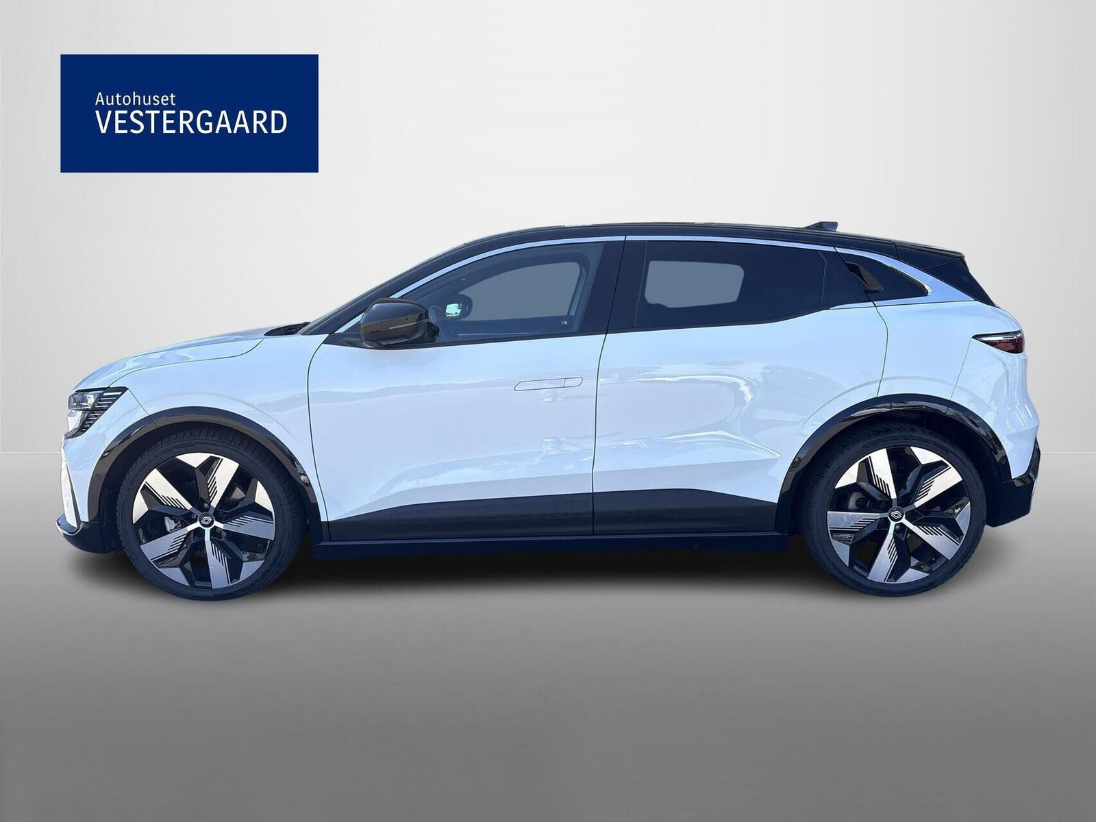 Hvid Renault Megane E-Tech fra 2023
