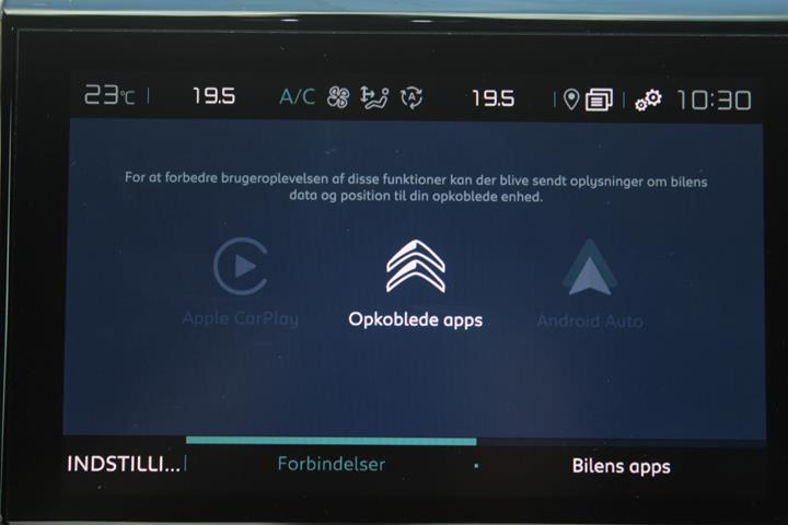 Grå Citroën C5 Aircross fra 2021
