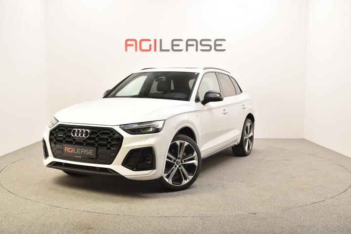 Hvid Audi Q5 fra 2021