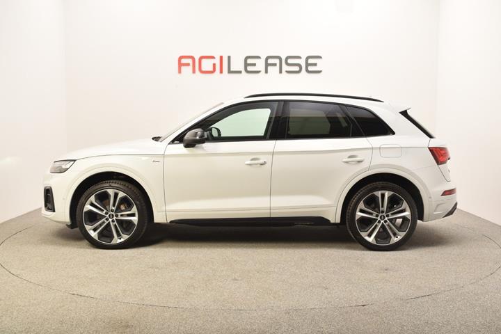 Hvid Audi Q5 fra 2021