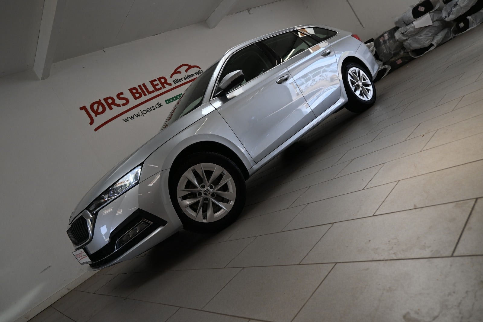 Sølv Skoda Octavia fra 2021