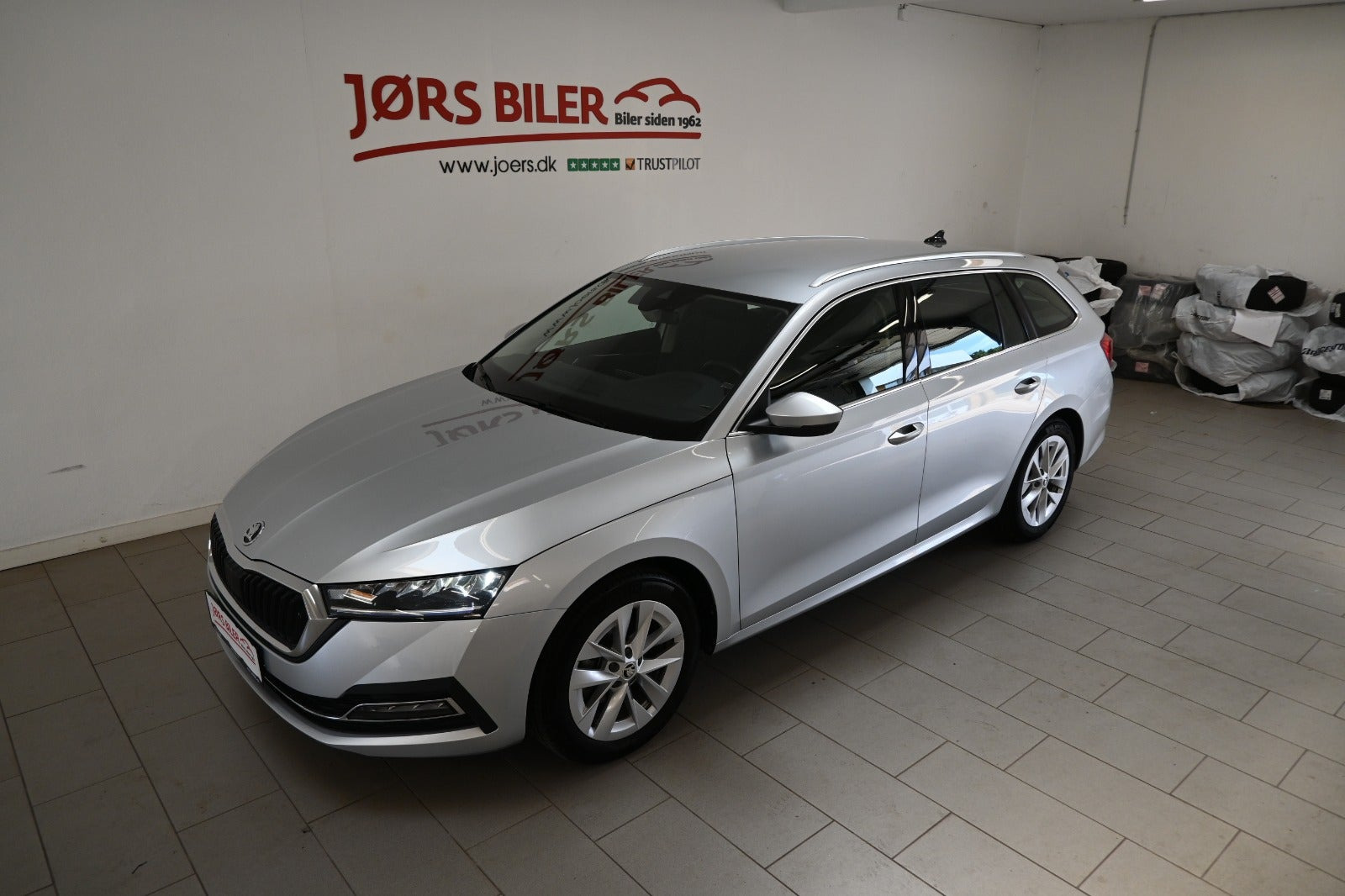 Sølv Skoda Octavia fra 2021
