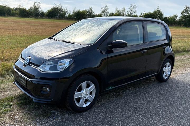 Sort VW UP! fra 2017 set udefra