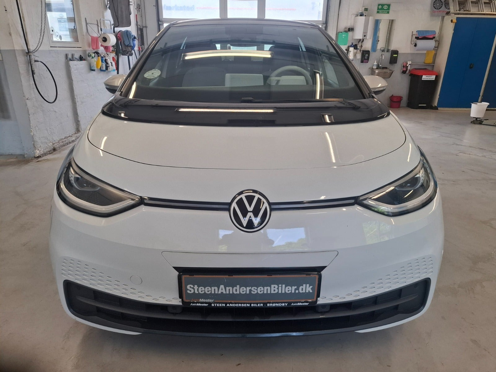 Hvid VW ID.3 fra 2021