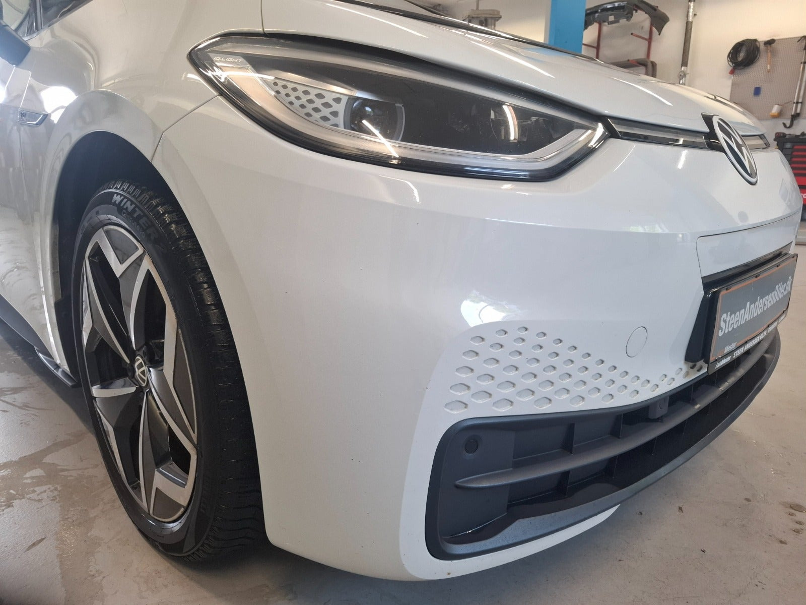 Hvid VW ID.3 fra 2021
