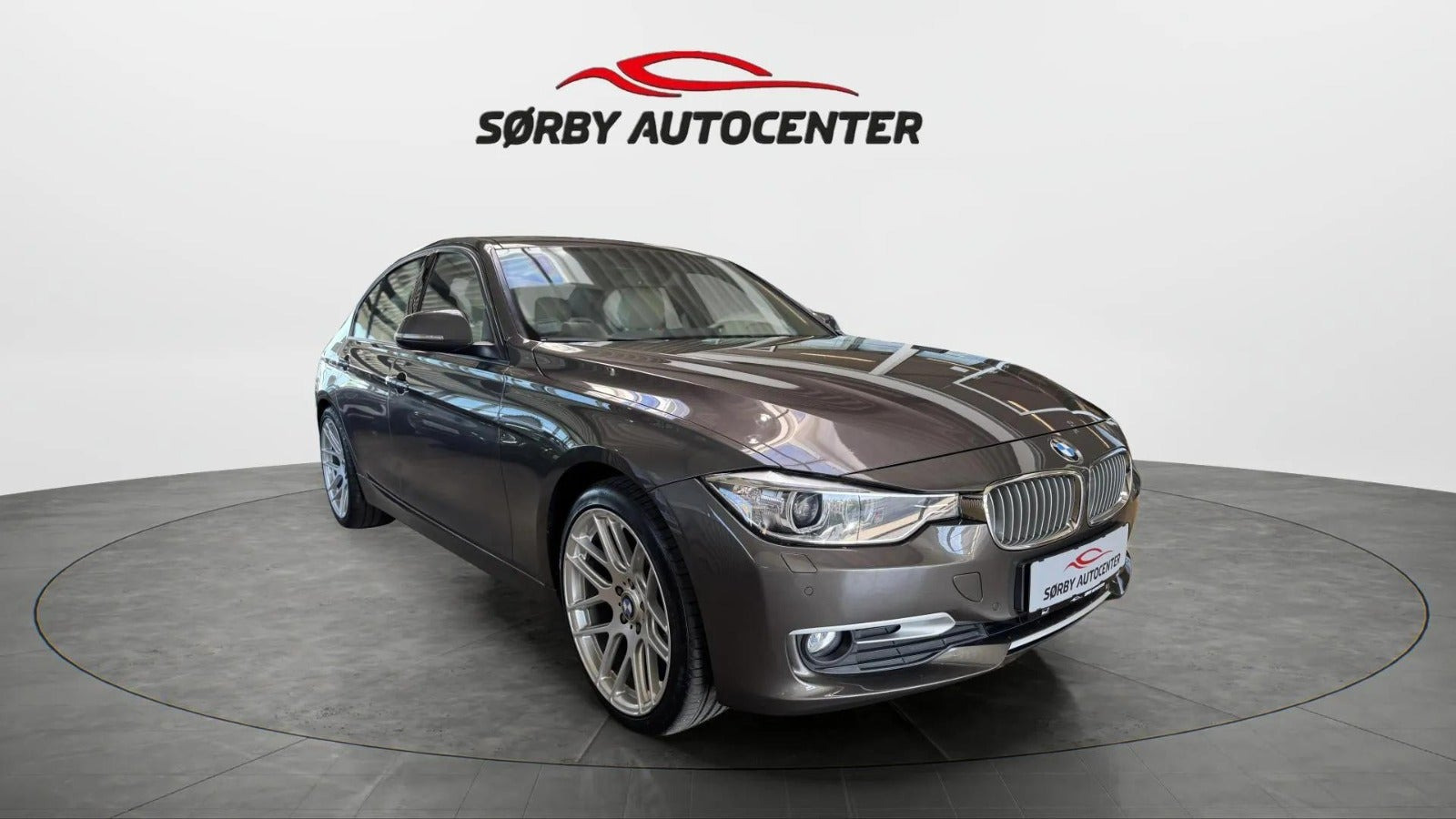 Brun BMW 320d fra 2012