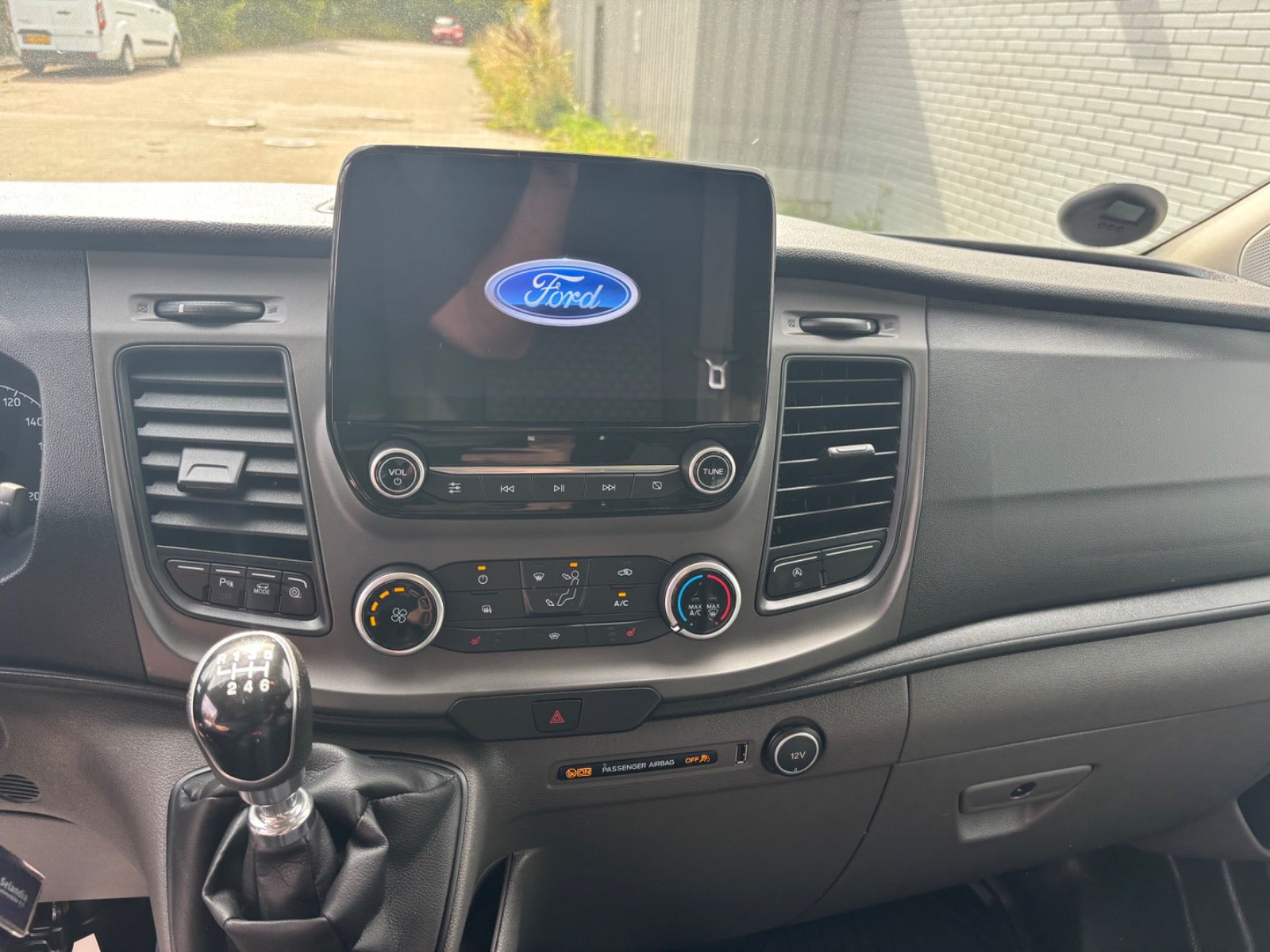 Hvid Ford Transit Custom 300 L2 fra 2021