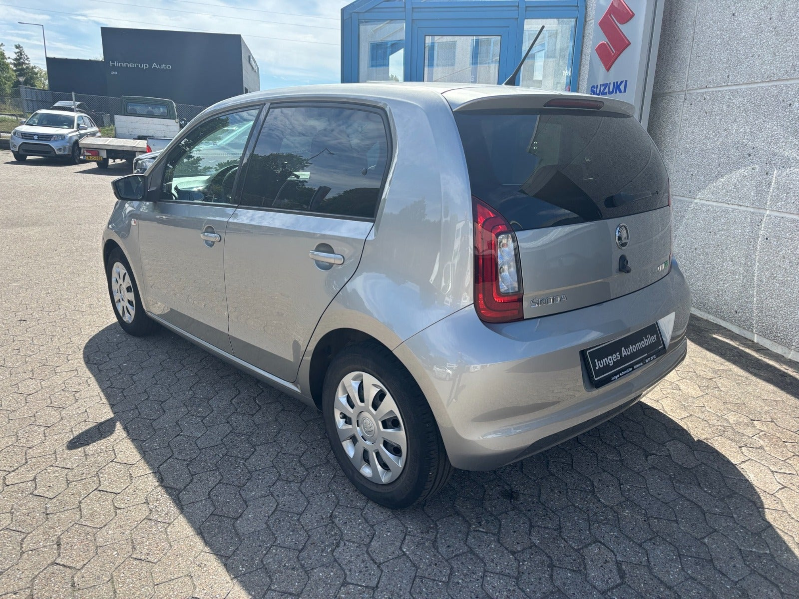 Sølv Skoda Citigo fra 2018