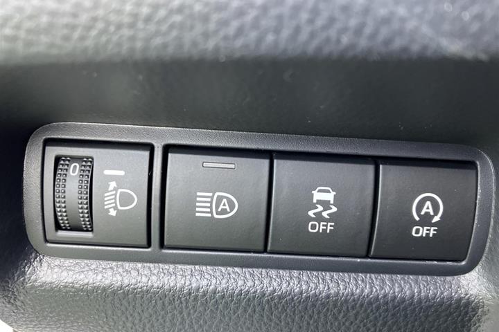 Hvid Toyota Aygo X fra 2023