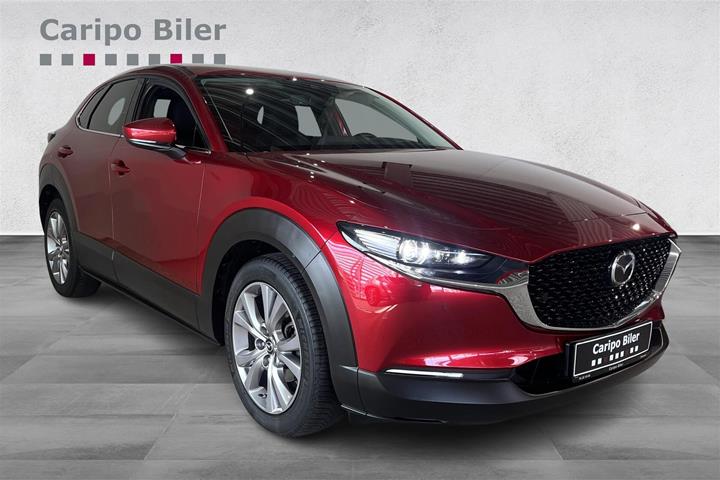 Rød Mazda CX-30 fra 2020
