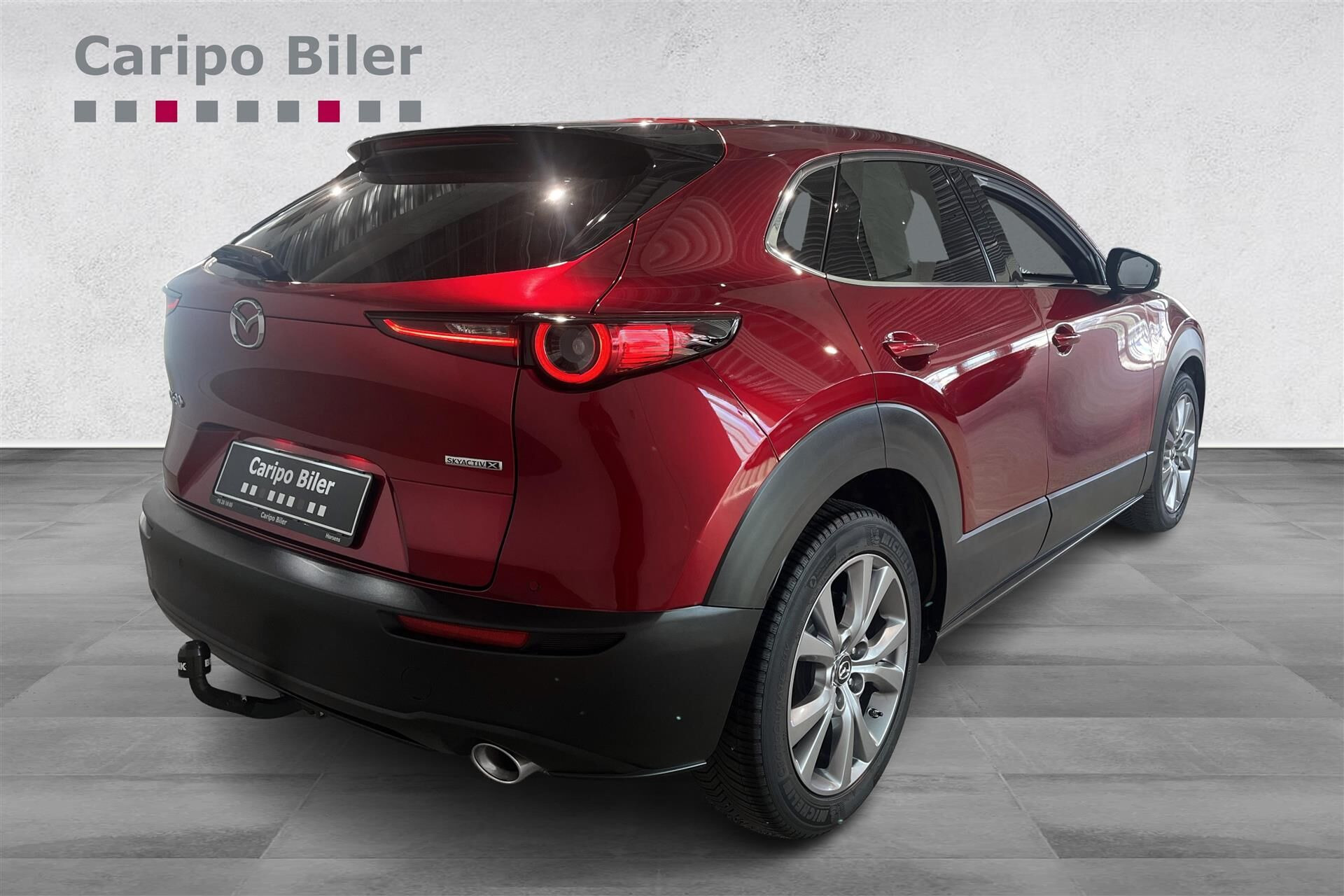 Rød Mazda CX-30 fra 2020