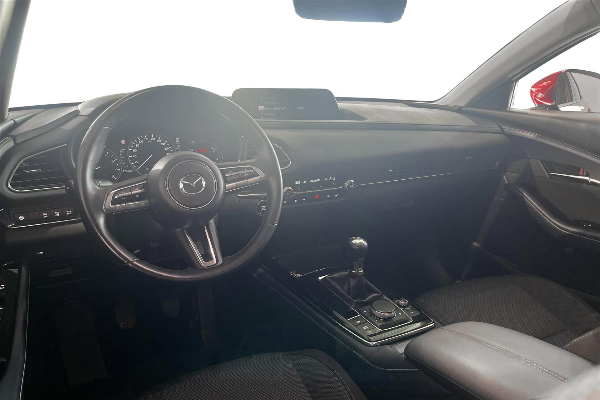 Rød Mazda CX-30 fra 2020