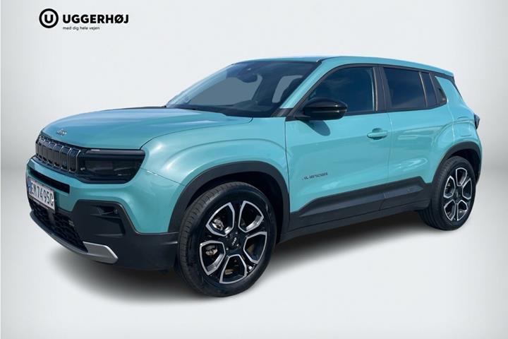 Blå Jeep Avenger fra 2023