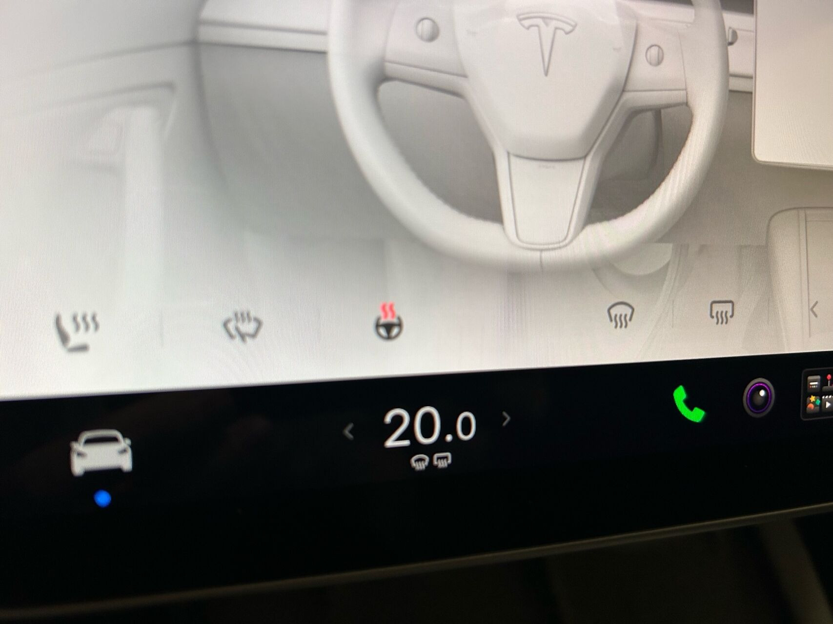 Sort Tesla Model Y fra 2023