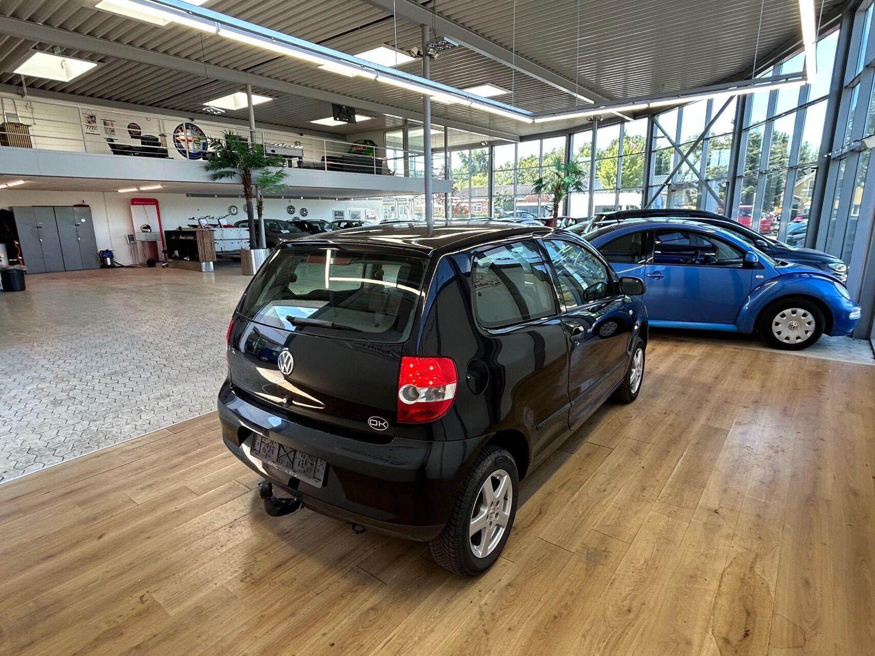 Sort VW Fox fra 2005