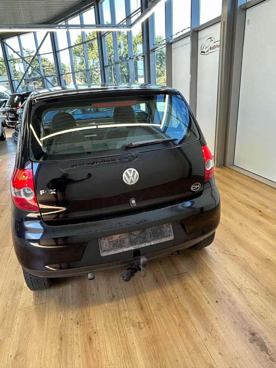 Sort VW Fox fra 2005