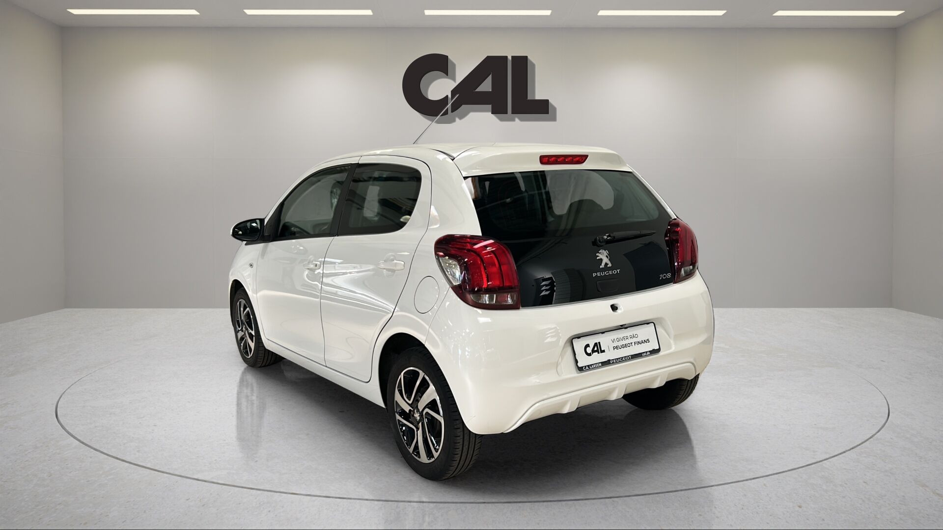 Hvid Peugeot 108 fra 2019