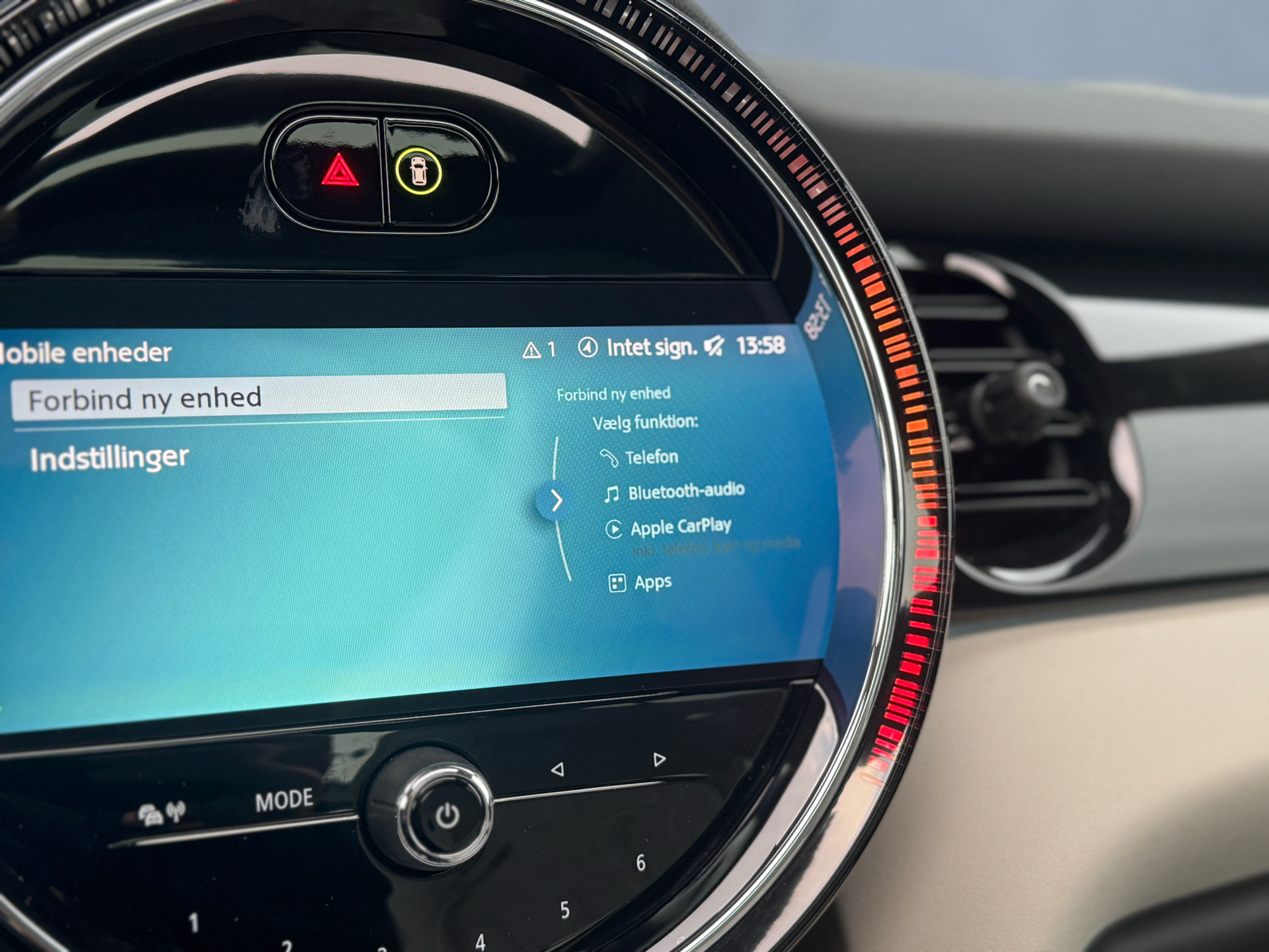 Sort Mini Cooper fra 2022