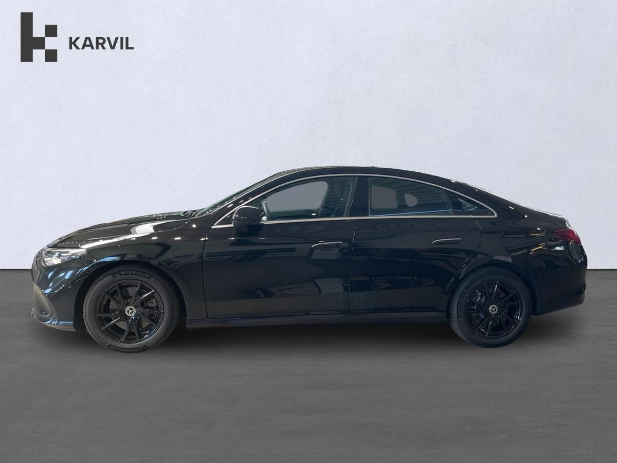 Sort Mercedes CLA250+ fra 2025