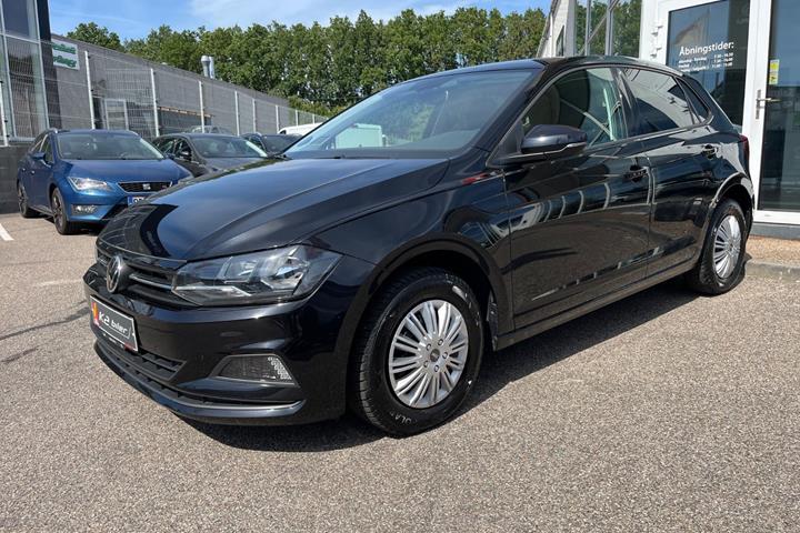Sort VW Polo fra 2021