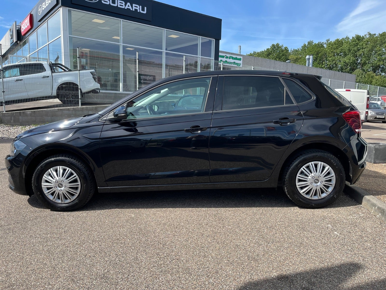Sort VW Polo fra 2021