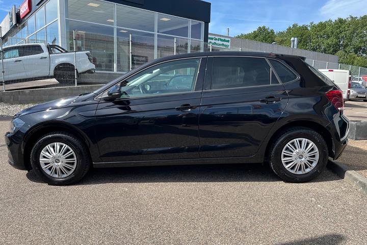 Sort VW Polo fra 2021
