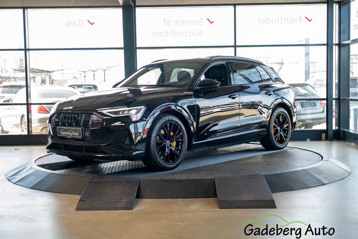 Sort Audi e-tron fra 2023