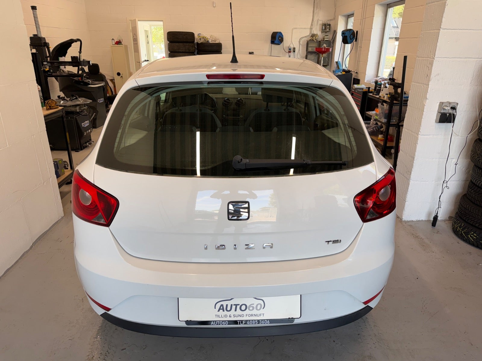 Hvid Seat Ibiza fra 2016
