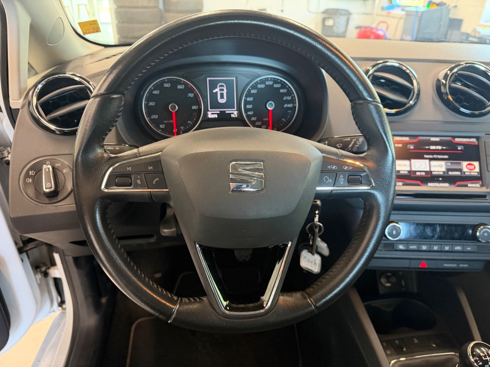 Hvid Seat Ibiza fra 2016