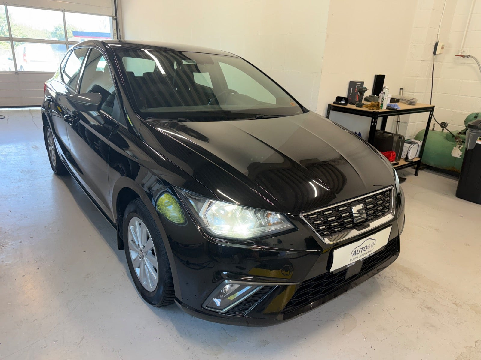 Sort Seat Ibiza fra 2018