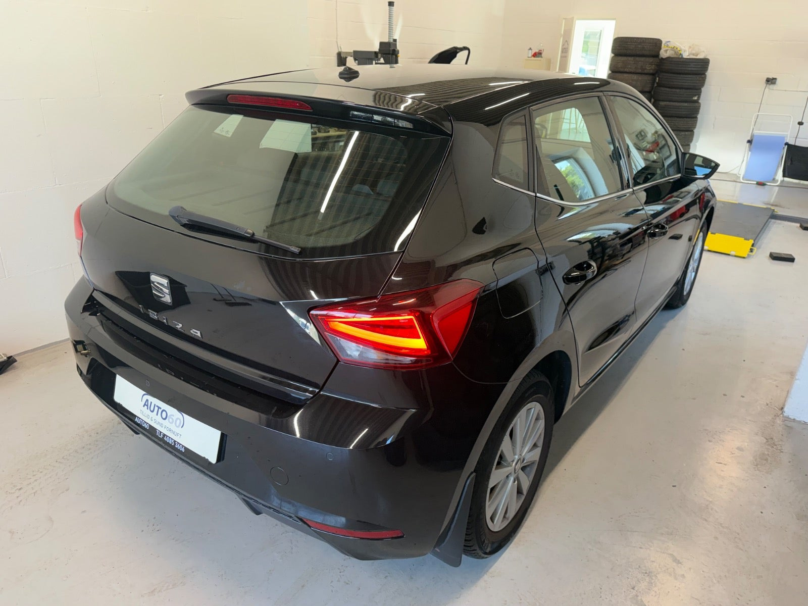 Sort Seat Ibiza fra 2018