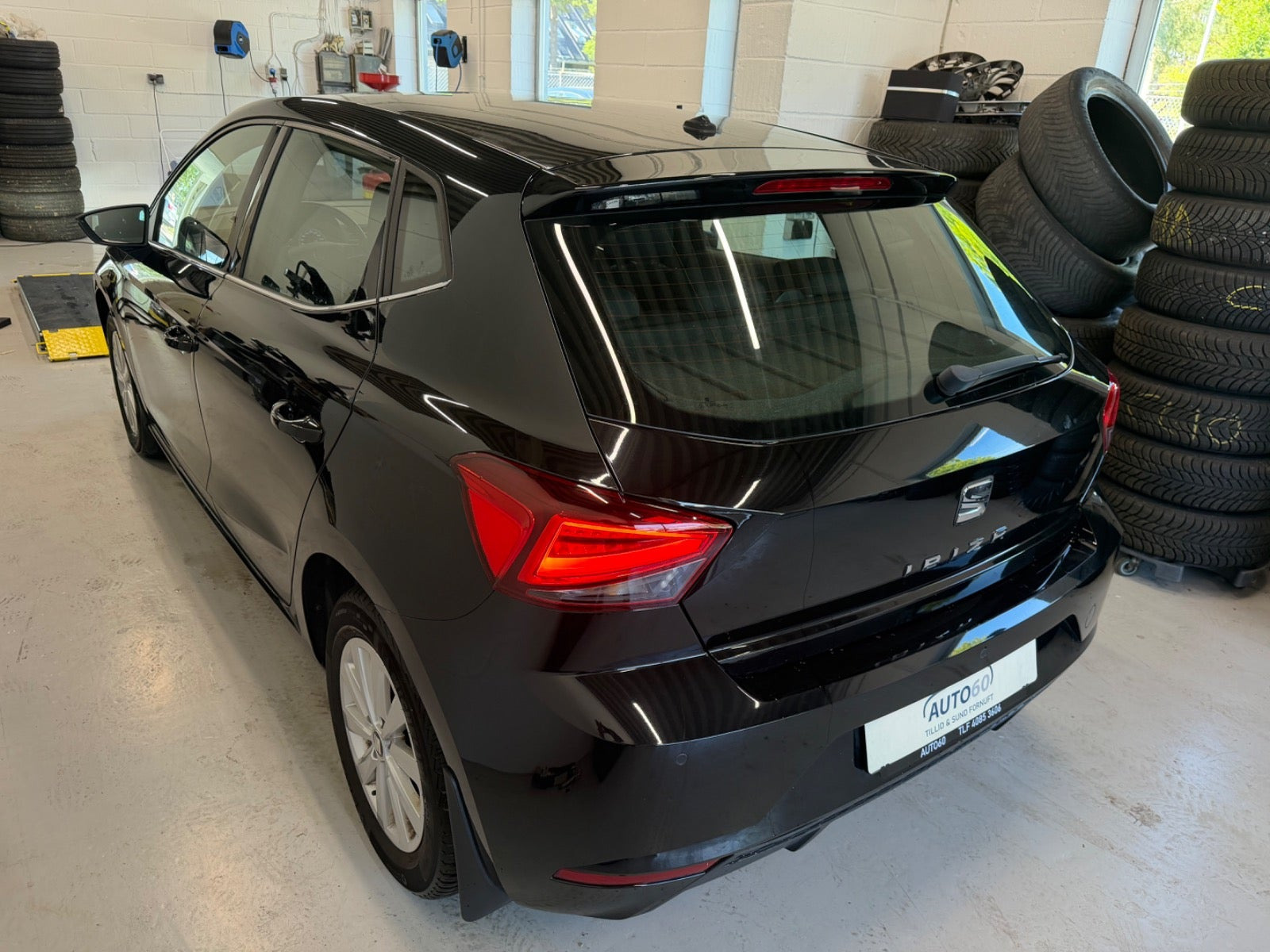 Sort Seat Ibiza fra 2018
