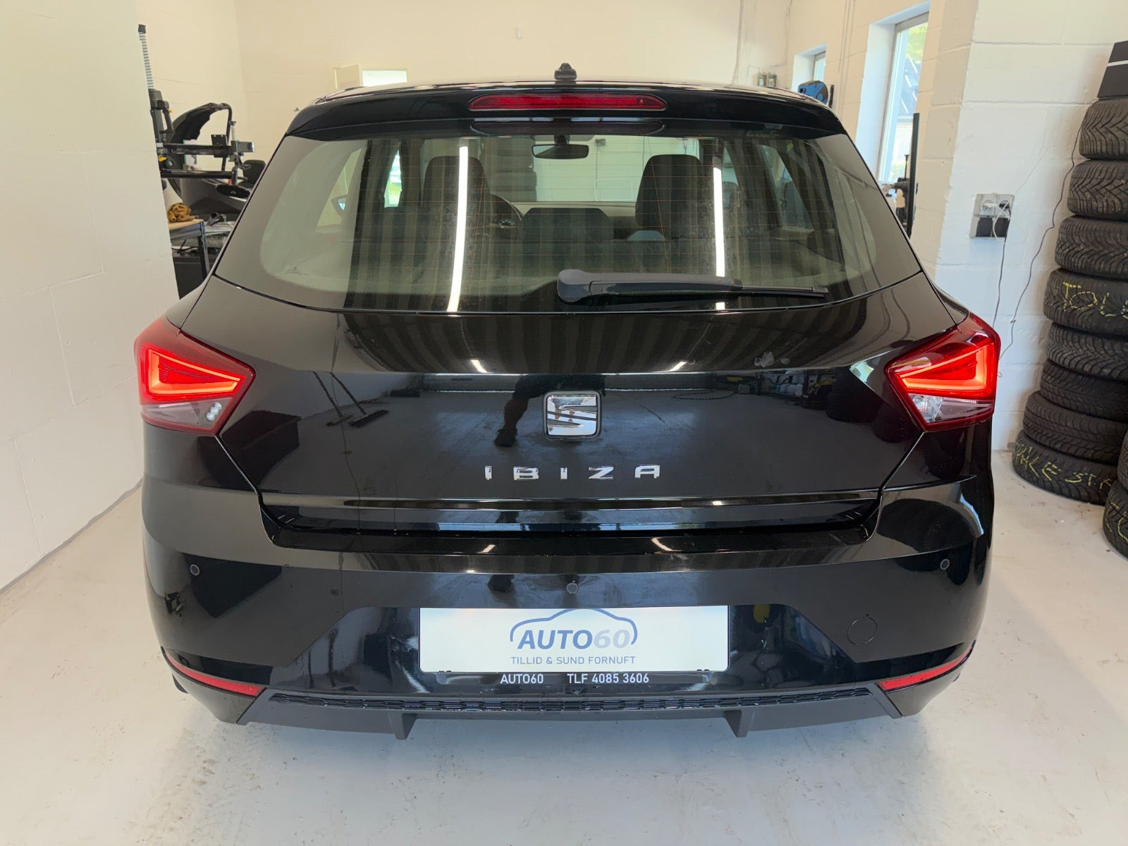 Sort Seat Ibiza fra 2018
