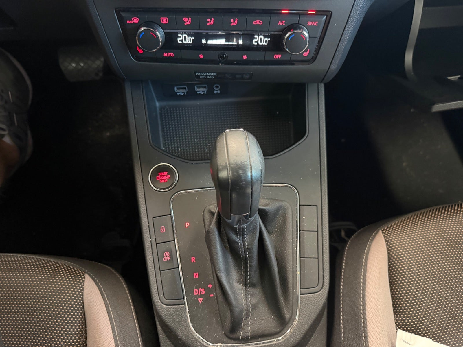 Sort Seat Ibiza fra 2018