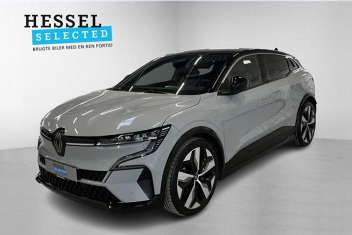 Grå Renault Megane E-Tech fra 2024 set udefra