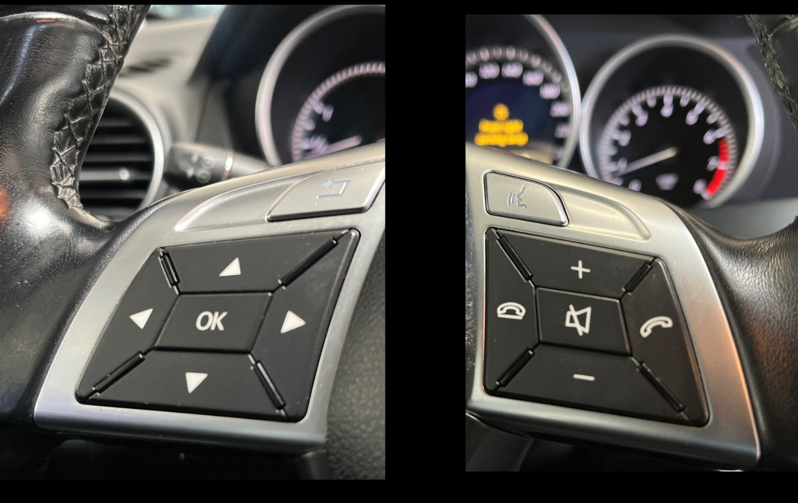 Sort Mercedes C180 fra 2011