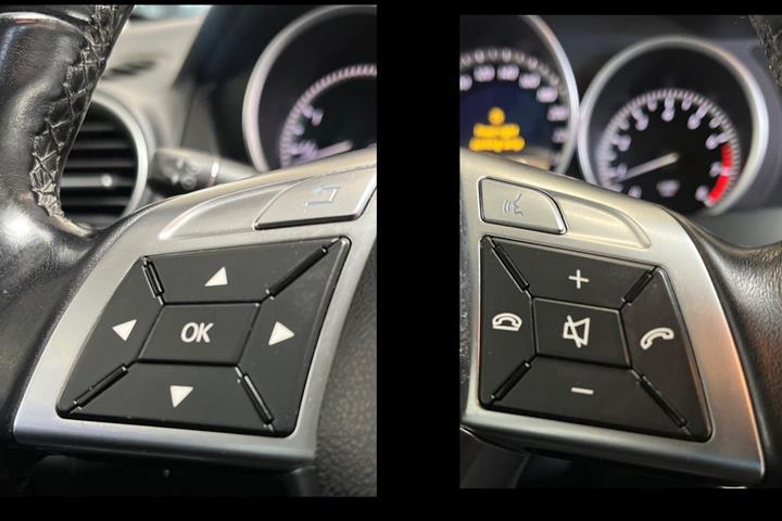 Sort Mercedes C180 fra 2011