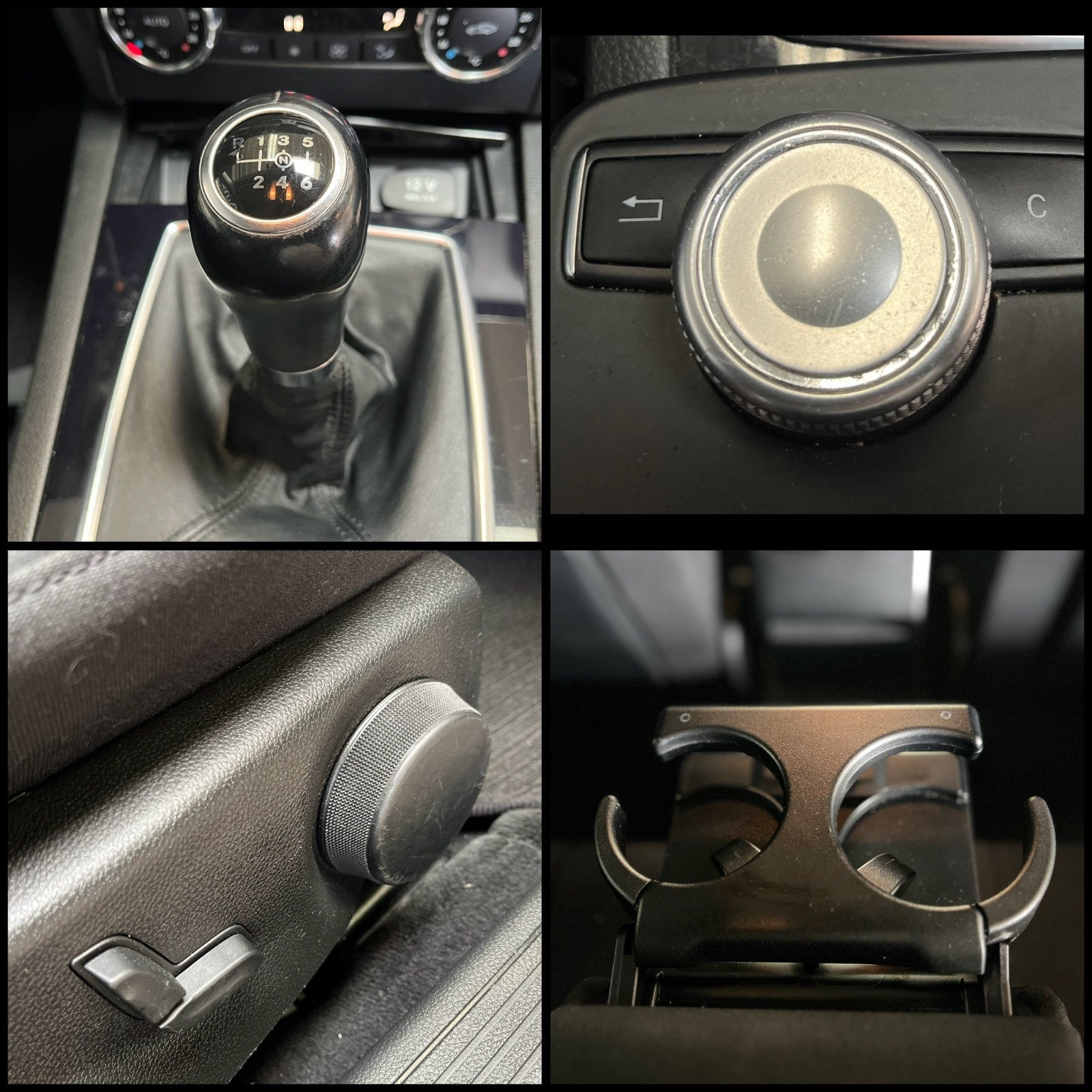 Sort Mercedes C180 fra 2011