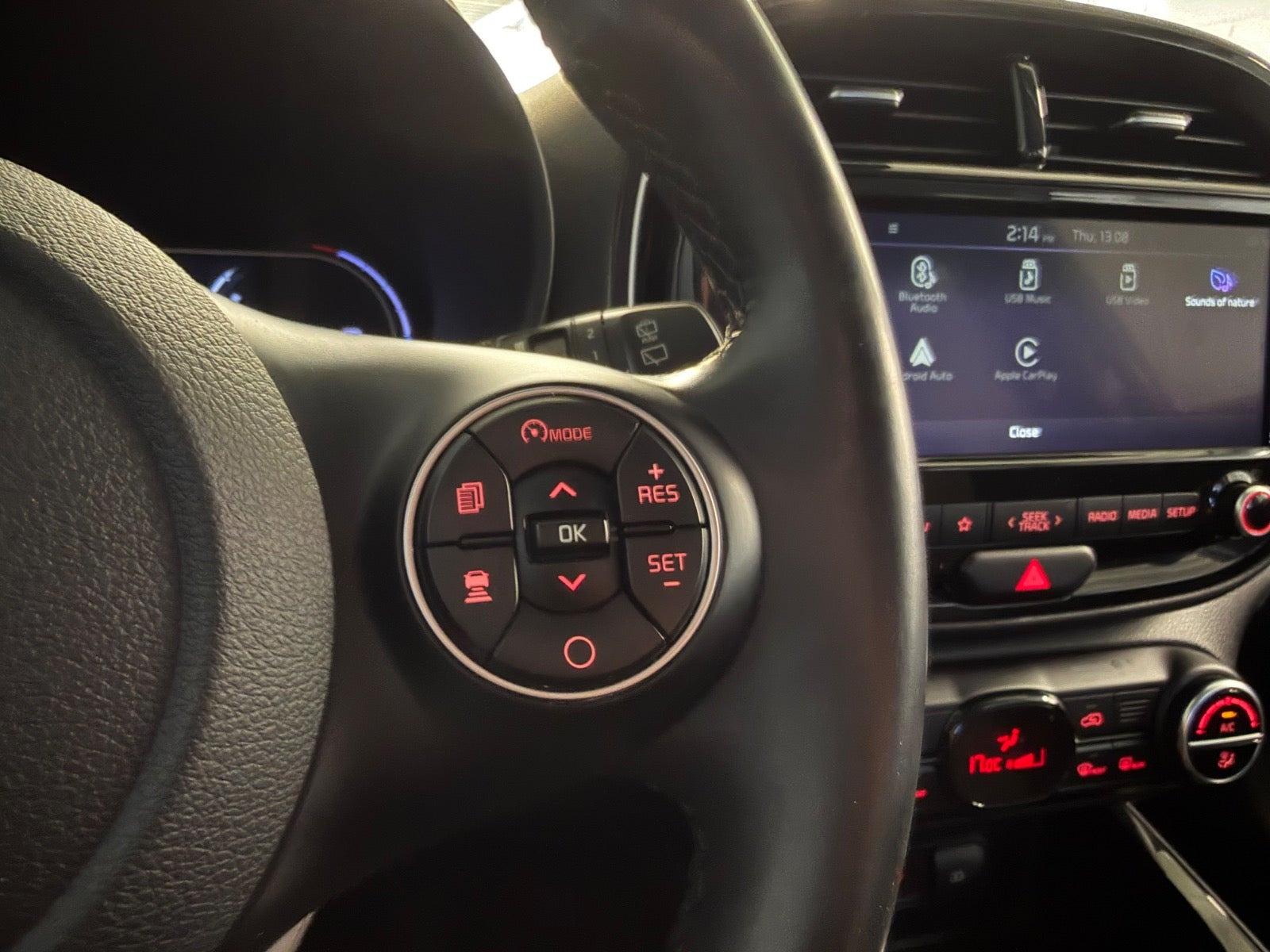 Grå Kia e-Soul fra 2021