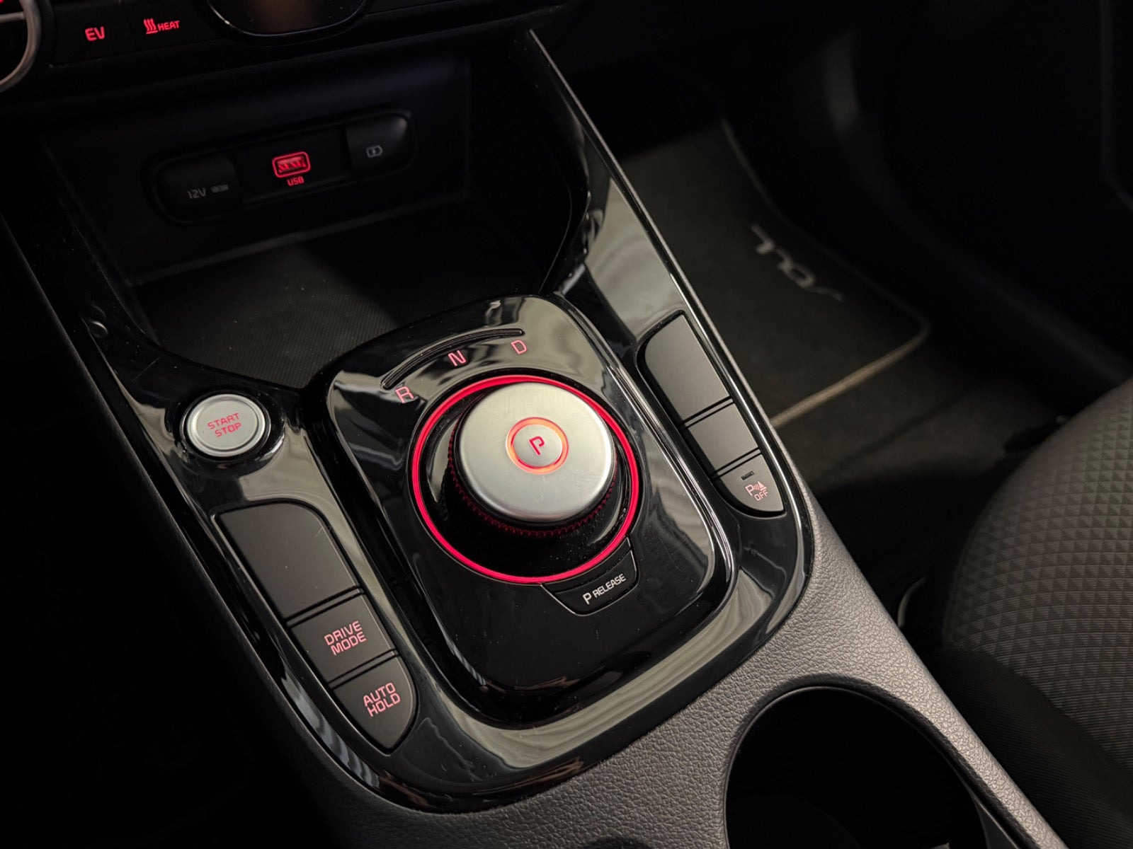 Grå Kia e-Soul fra 2021